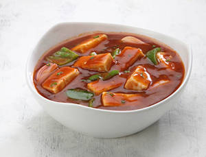 Paneer Chilli (gravy)