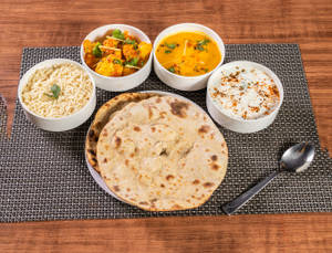 Veg Plain Thali