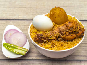 Kolkata Dum Chicken Biryani