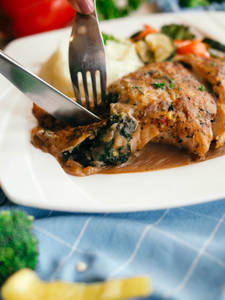 Roast Chicken With Rosemary Garic Jus (Keto)