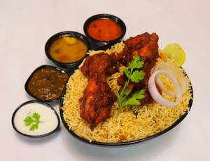Chicken Lollipop Biryani