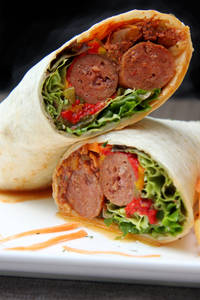 Chicken Sausage Wrap