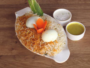 Egg Biryani                    