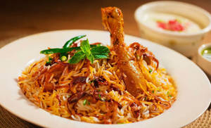 Butter Chicken Biryani
