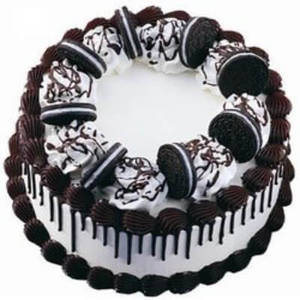 Eggless Oreo Chocolate Cake