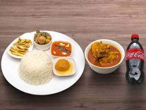 Chef Special Chicken Meal + Coke 250 Ml Pet Bottle