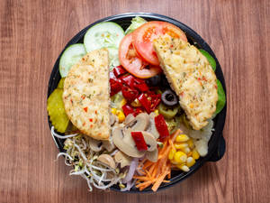 12'' Aloo Patty Sub
