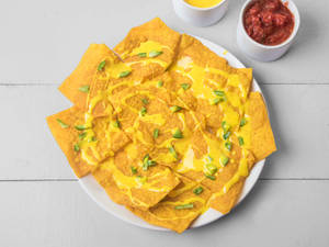 Nachos with Cheese Sauce