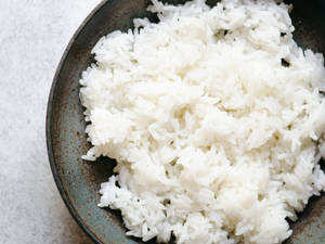 Boiled Rice (rice Cooked In Naga Style)
