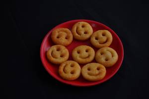 Veg Nugget+smily Snax+badam Milk