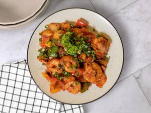 Butter Garlic Prawns
