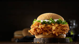 Supreme Chicken Zinger Burger