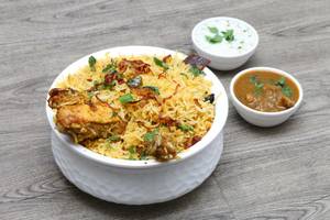Chicken Dum Biryani Without Egg