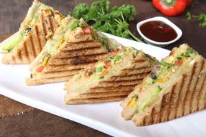 Veg Grilled Club Sandwich