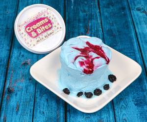 Creams & Bites Blueberry Ice Cream Tub (300 Ml)