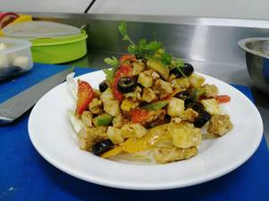 Chicken Fajita Salad