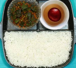 Bhindi Masala Rice Combo Meal