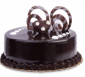 Eggless Chocolate Delight Cake