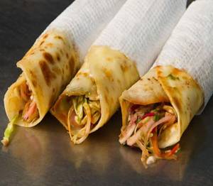 Fusion Spicy Paneer Wrap