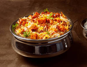 Mini Kaju Paneer Biryani