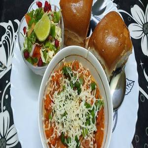 Cheese Pav Bhaji