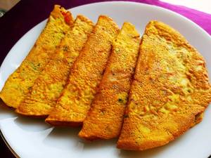Plain Besan Chilla (2 Med)