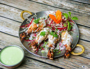 Murgh Tangdi Kulfi