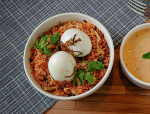 Egg Hyderabadi Biryani