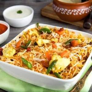Dum Vegetable Biryani