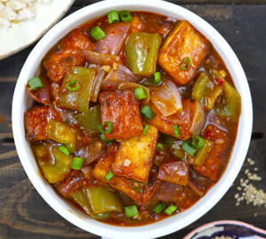 Chilli Paneer Gravy
