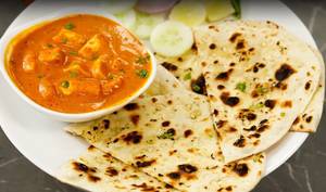 4 Roti With Mix Butter Sabji