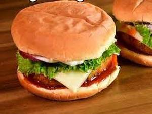 Veg Shezwan Cheese Burger