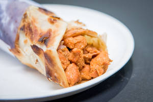 Egg Mutton Keema Roll