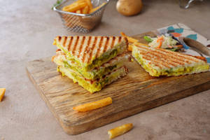 Veg Masala Grilled Sandwich