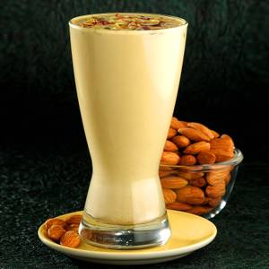 Badam milk glass ( 2 pcs )