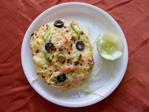 5" Garden Fresh Pizza