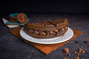 Chocochips & Cookies Waffle Sandwich