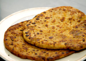 Mutton pratha