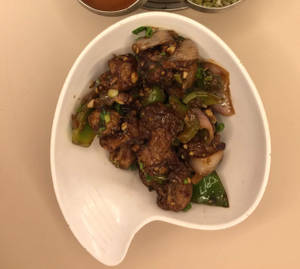 Mushroom Manchurian                  