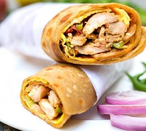 Double Egg Chicken Roll