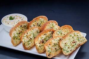 Garlic Bread Fish Dip