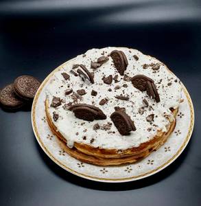 Oreo Cookies And Cream Waffle Cake
