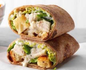 Coronation Chicken Wrap