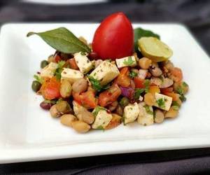 High Protein Chana Paneer Salad