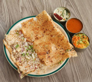 Rava Onion Dosa