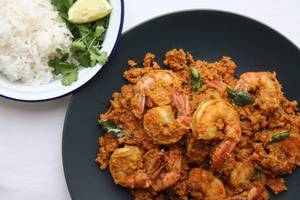 Mangalorean Prawns Sukka Rice Bowl