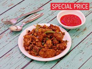 Mushroom Manchurian Dry