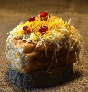 Cheese Dabeli ( Serves 1 )