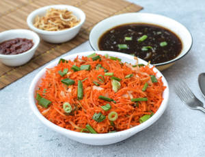 Single Veg Triple Fried Rice 