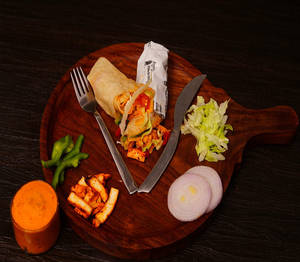 Paneer Tikka Shawarma